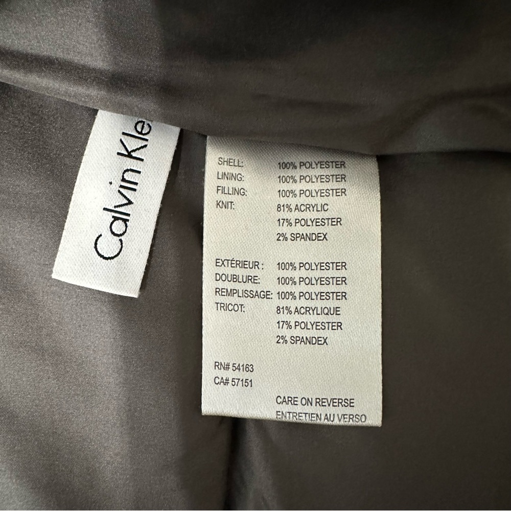 Calvin Klein Men's Black Puffer Jacket - Picture 6 of 8
